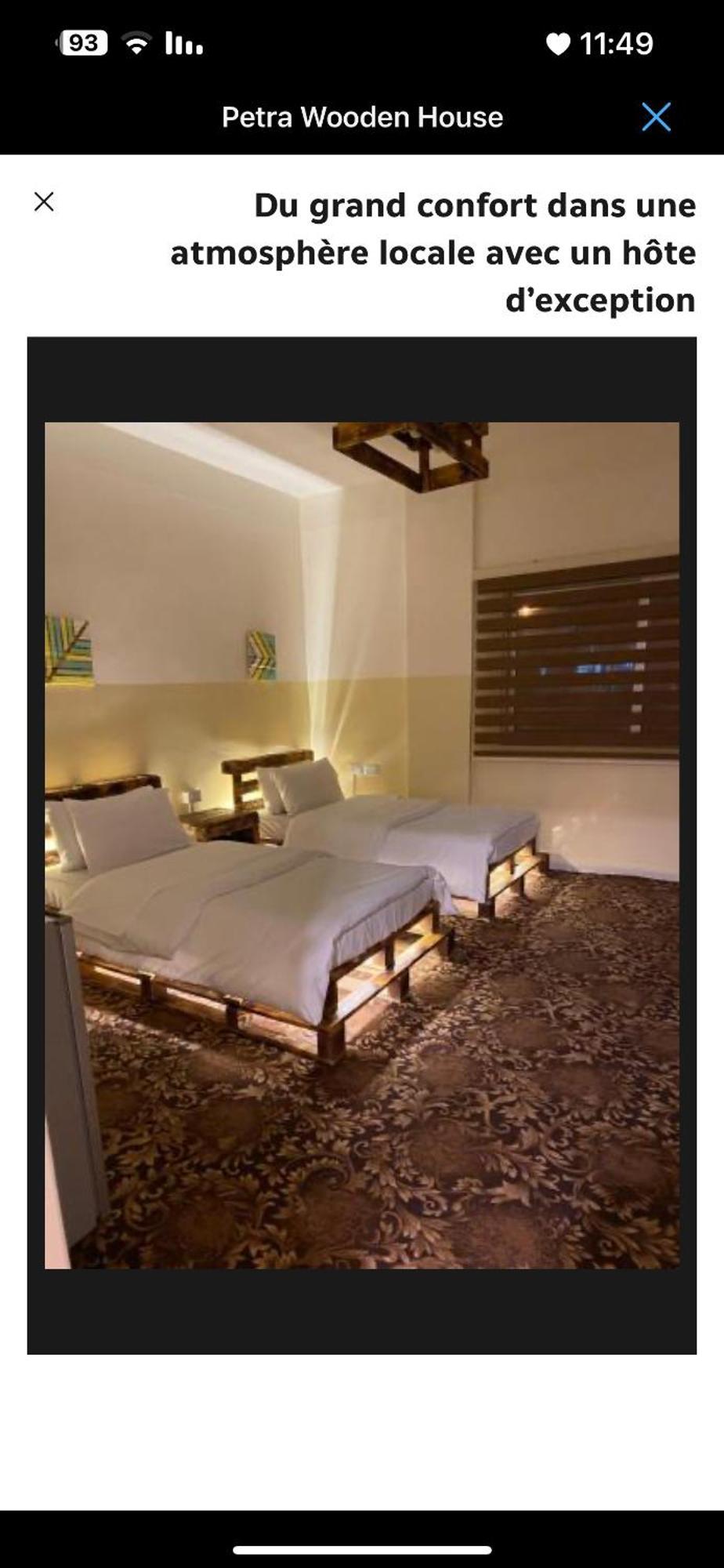 Petra Wooden House Apartment Вади Муса Екстериор снимка